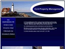 Tablet Screenshot of clspropertymanagement.com